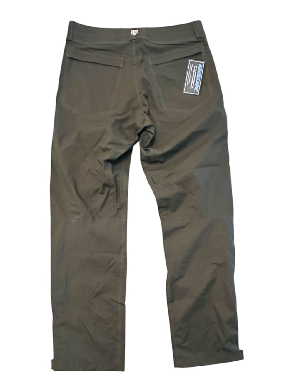 Kuhl Jetstream Rain Pant Technical Men’s 30x32 Olive NWT RARE No Longer Sold - Picture 2 of 9